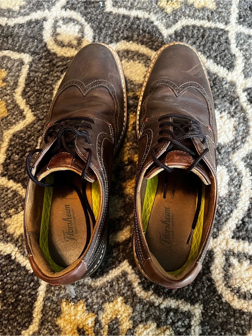 Clark’s and Florsheim men’s shoes